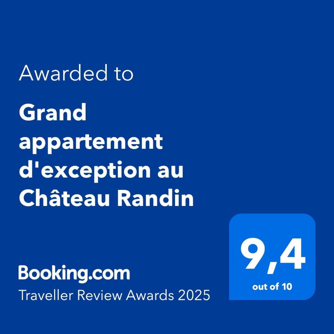 Grand Appartement D'Exception Au Chateau Randin Экюли Экстерьер фото